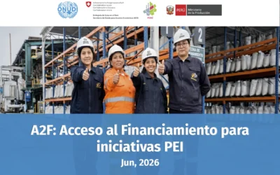 PEI Perú presenta A2F Perú: acceso al financiamiento para iniciativas sostenibles