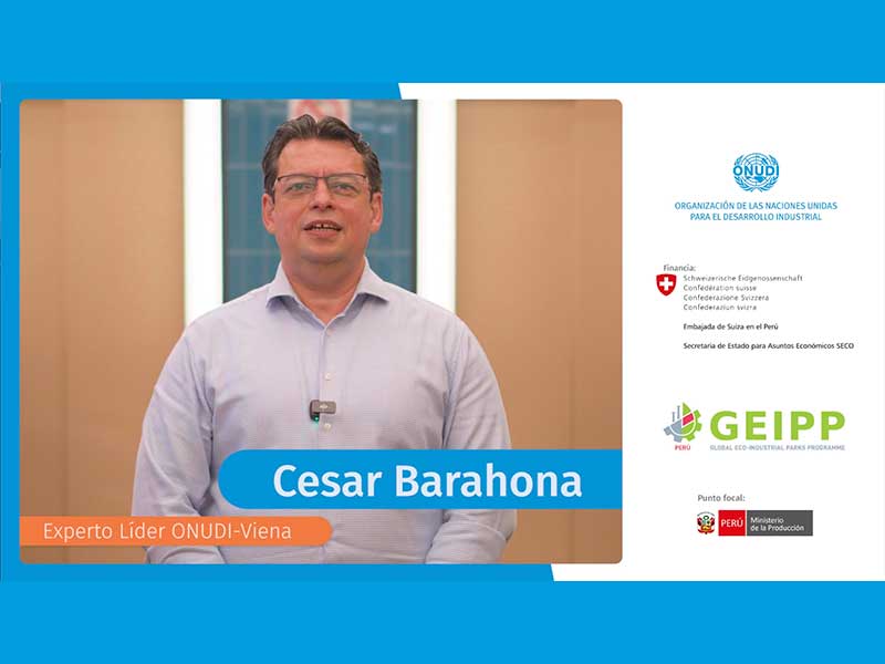 ONUDI: experiencia internacional al servicio de los Parques Eco-Industriales